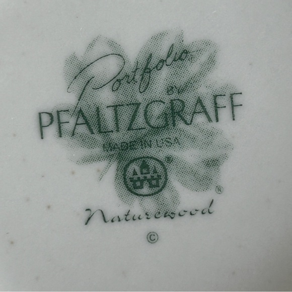 Portfolio by Pfaltzgraff Naturewood Sugar Bowl and Creamer - Picture 16 of 16